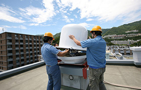 気象レーダー 観測 イメージ