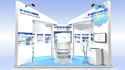 FURUNO Stand at Meteorological Technology World Expo 2015