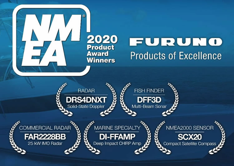 Furuno Dominates 2020 NMEA Product Of Excellence Awards